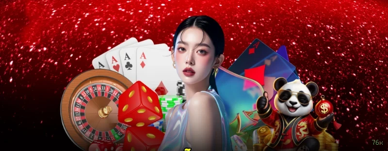 Imagem promocional do login da 76x